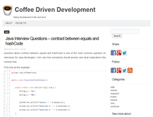 Tablet Screenshot of coffeedriven.org